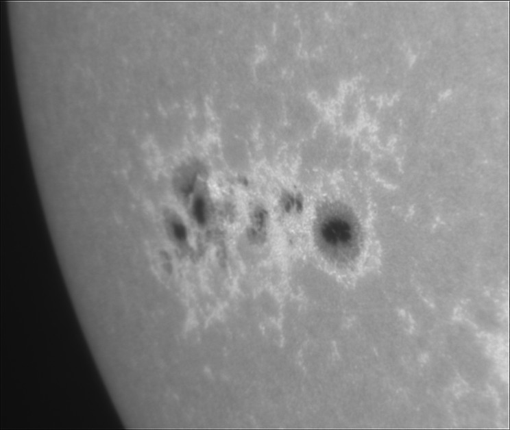 2026-06-26-0905_7-U-G-Sun_CaK_ZWO ASI183MM_Gain=53_Exposure=.1ms_Gamma=19(off)_12_Surface_30_Sharp20_B1.0_C1.0_S1_N1.jpg
