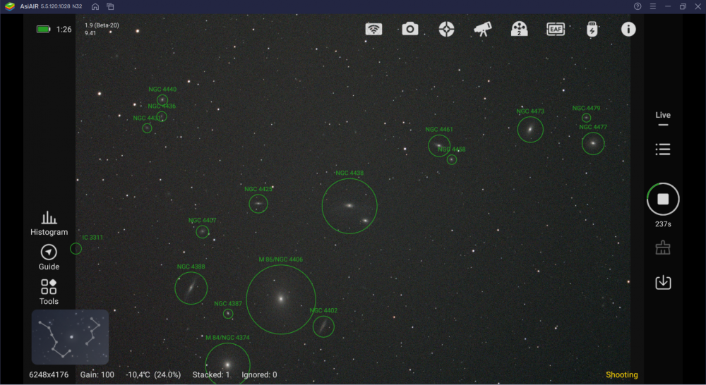 2022-03-22_21-09 6 - M99 NGC 4438 Chaine Markarian - 300'' X 1.01 - L-PRO - TS 130 - Asi 2600 - NO DOF .png