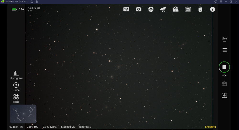 2022-03-22_21-09 6 - M99 NGC 4874 et autres ... 300'' X 22.01 - L-PRO - TS 130 - Asi 2600 - NO DOF .png