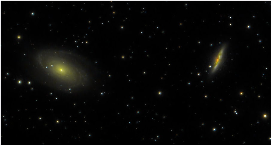 M81/M82 traitée en essai avec Startools